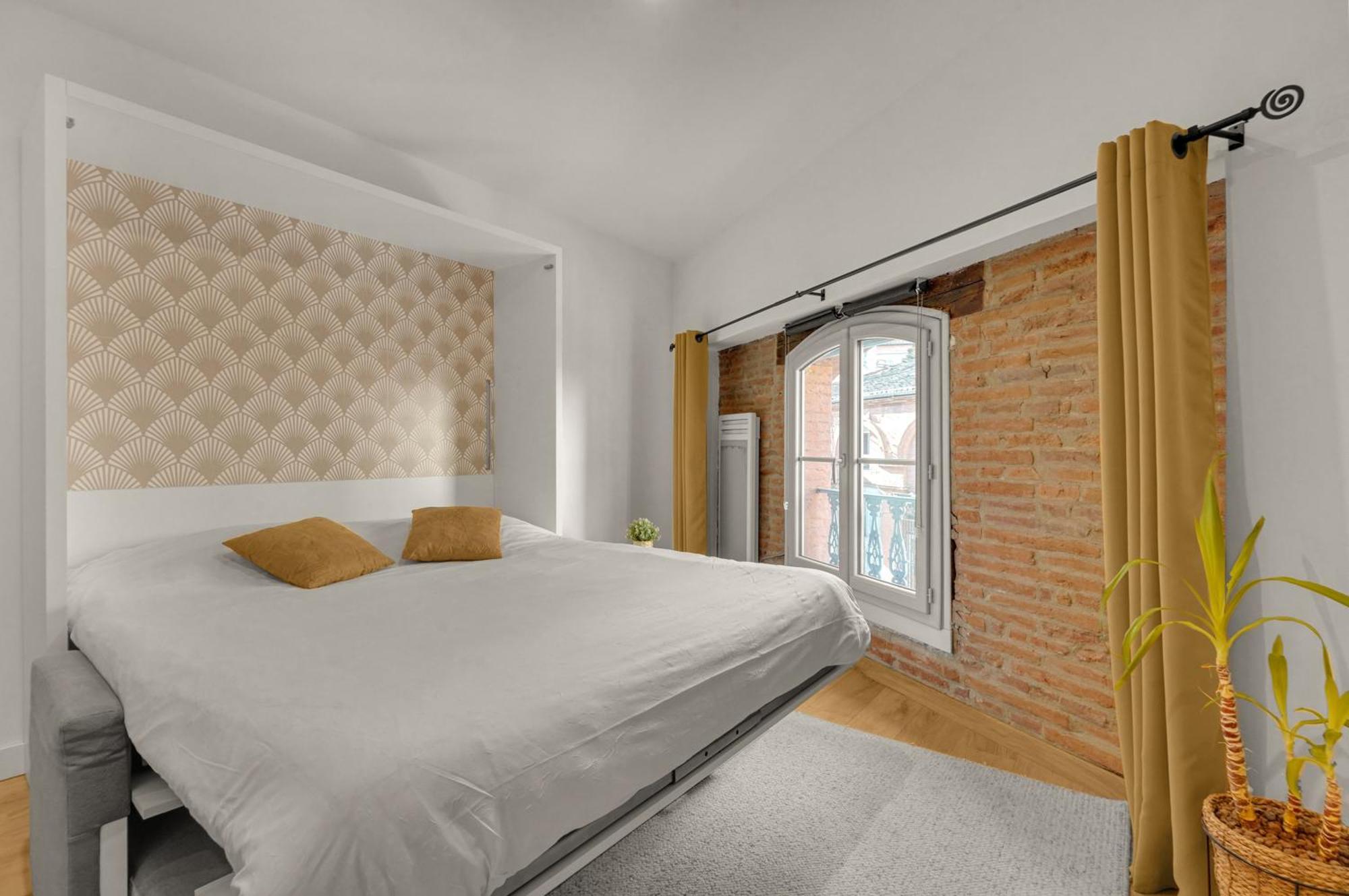 Le Floral - Cosy Studio Climatise Avec Parking Prive Et Netflix Toulouse Exteriör bild